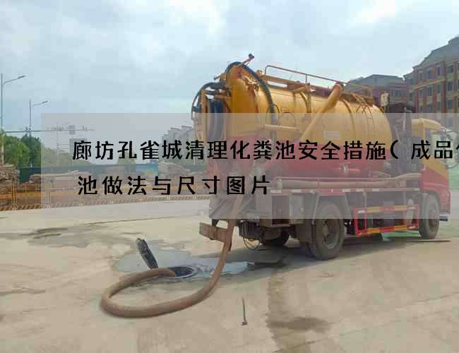 廊坊孔雀城清理化粪池安全措施(成品化粪池做法与尺寸图片) 廊坊孔雀城清理化粪池安全措施(成品化粪池做法与尺寸图片)