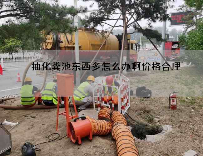 抽化粪池东西多怎么办啊价格合理