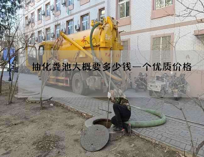 抽化粪池大概要多少钱一个优质价格