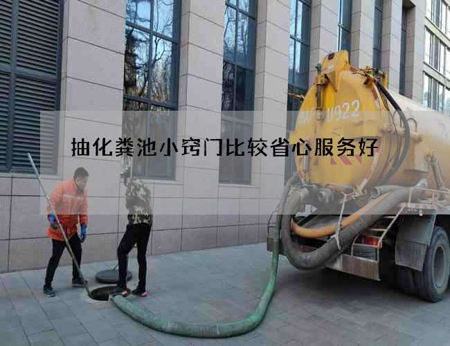 抽化粪池小窍门比较省心服务好