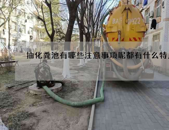抽化粪池有哪些注意事项呢都有什么特点