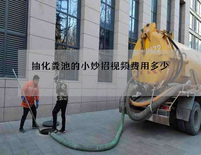 抽化粪池的小妙招视频费用多少