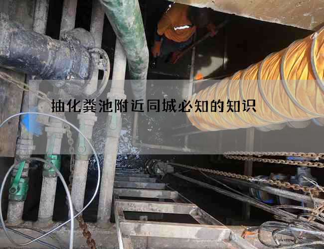 抽化粪池附近同城必知的知识