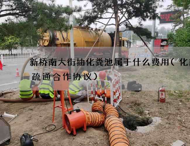 新桥南大街抽化粪池属于什么费用(化粪池疏通合作协议)