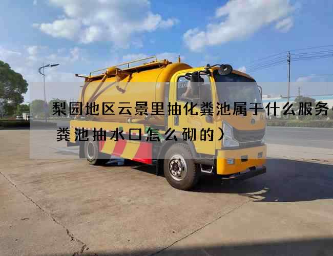 梨园地区云景里抽化粪池属于什么服务(化粪池抽水口怎么砌的)