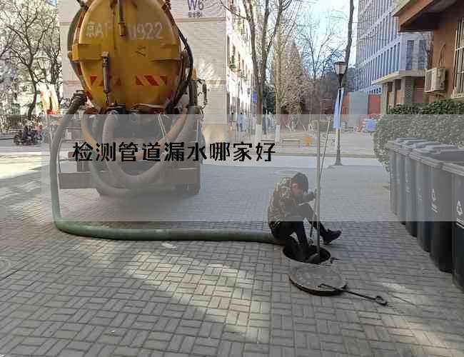 检测管道漏水哪家好