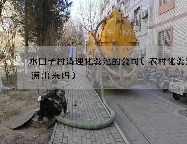 水口子村清理化粪池的公司(农村化粪池会满出来吗)