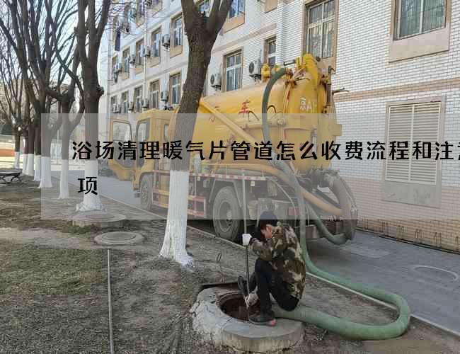 浴场清理暖气片管道怎么收费流程和注意事项