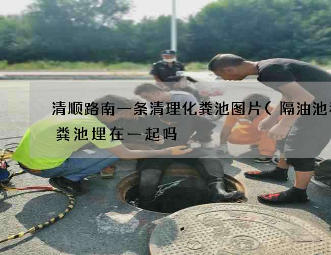 清顺路南一条清理化粪池图片(隔油池和化粪池埋在一起吗) 清顺路南一条清理化粪池图片(隔油池和化粪池埋在一起吗)