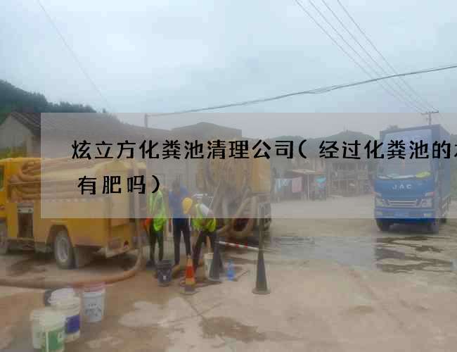 炫立方化粪池清理公司(经过化粪池的水还有肥吗)