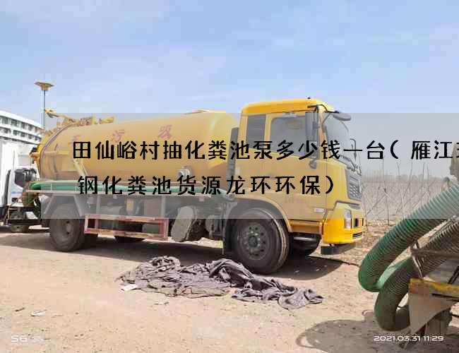 田仙峪村抽化粪池泵多少钱一台(雁江玻璃钢化粪池货源龙环环保)