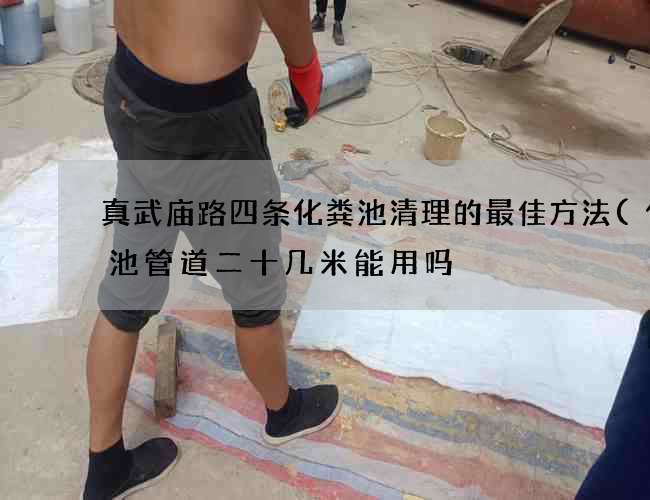 真武庙路四条化粪池清理的最佳方法(化粪池管道二十几米能用吗) 真武庙路四条化粪池清理的最佳方法(化粪池管道二十几米能用吗)