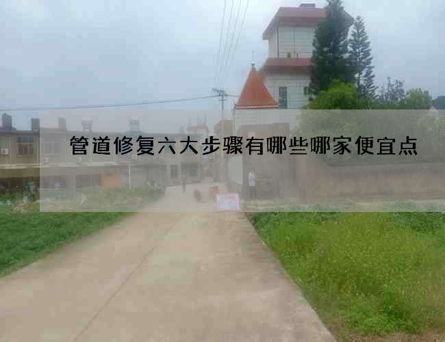 管道修复六大步骤有哪些哪家便宜点