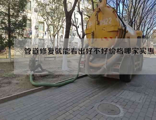 管道修复就能看出好不好价格哪家实惠