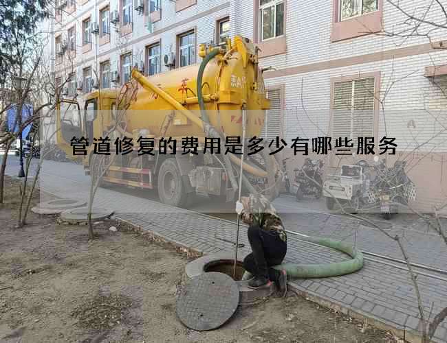 管道修复的费用是多少有哪些服务