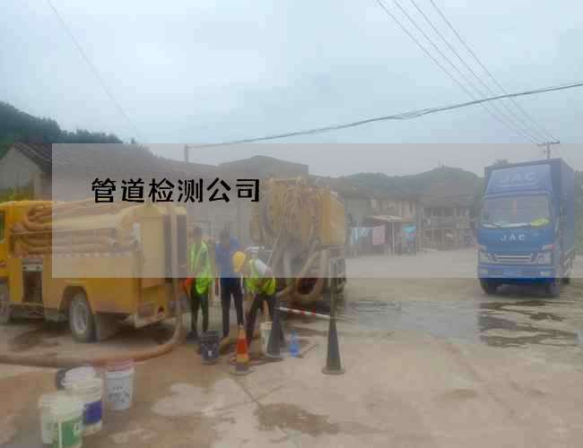 管道检测公司