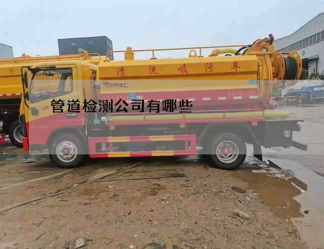 管道检测公司有哪些