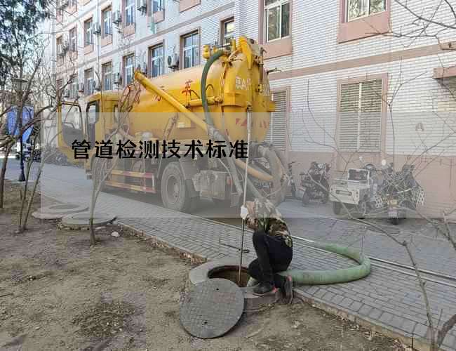 管道检测技术标准