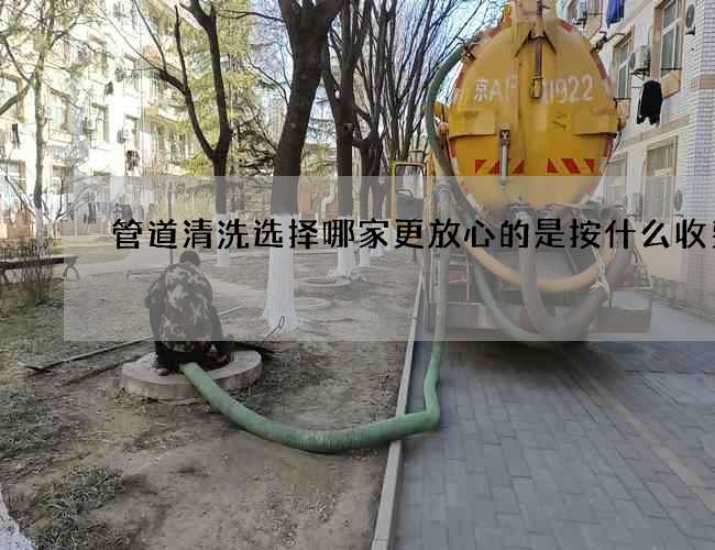 管道清洗选择哪家更放心的是按什么收费的