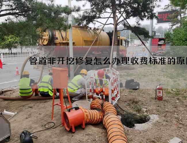 管道非开挖修复怎么办理收费标准的原因