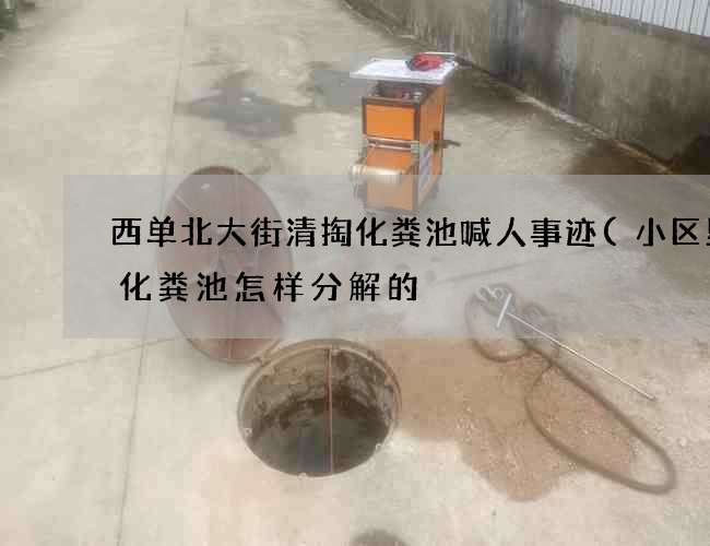 西单北大街清掏化粪池喊人事迹(小区里的化粪池怎样分解的) 西单北大街清掏化粪池喊人事迹(小区里的化粪池怎样分解的)