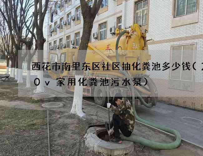 西花市南里东区社区抽化粪池多少钱(220v家用化粪池污水泵)