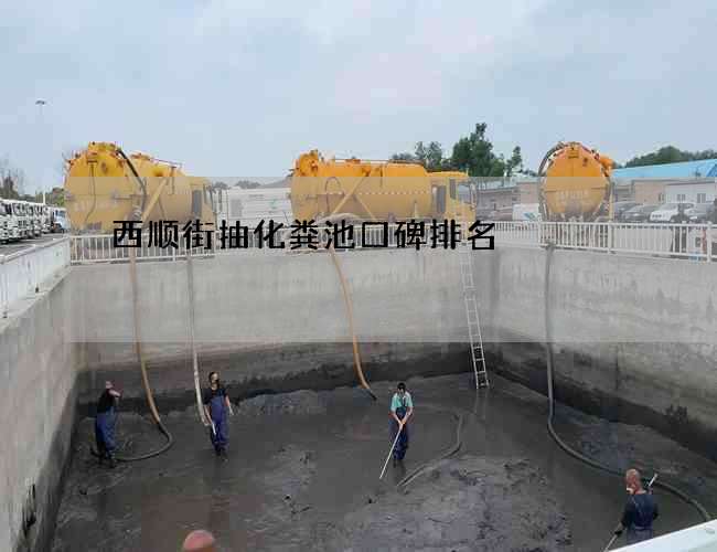 西顺街抽化粪池口碑排名