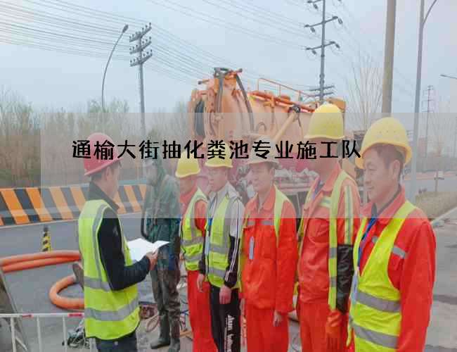 通榆大街抽化粪池专业施工队