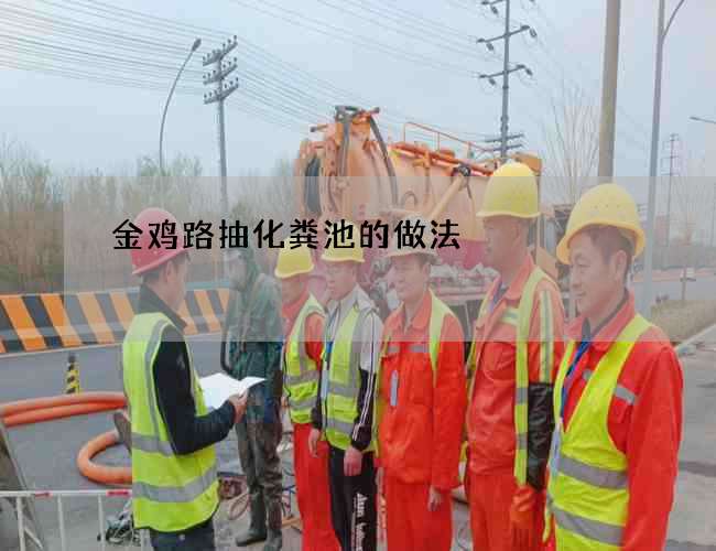 金鸡路抽化粪池的做法