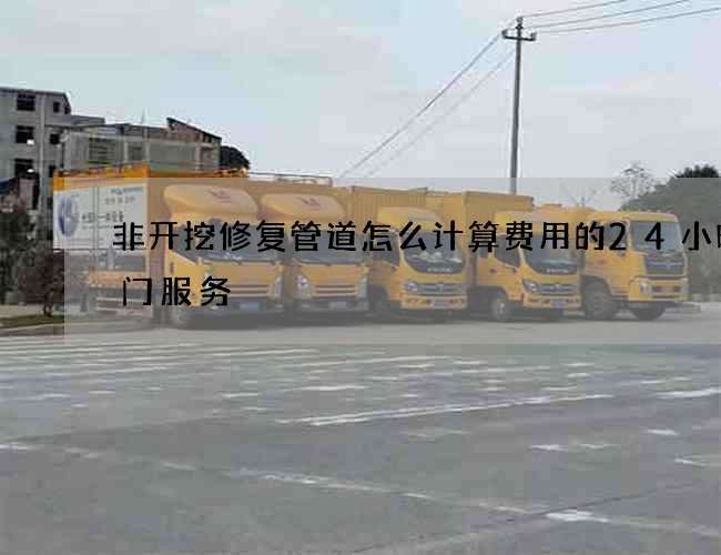非开挖修复管道怎么计算费用的24小时上门服务