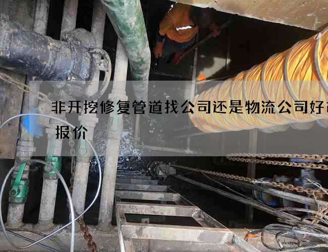 非开挖修复管道找公司还是物流公司好市场报价