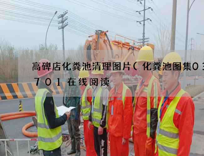 高碑店化粪池清理图片(化粪池图集03s701在线阅读) 高碑店化粪池清理图片(化粪池图集03s701在线阅读)