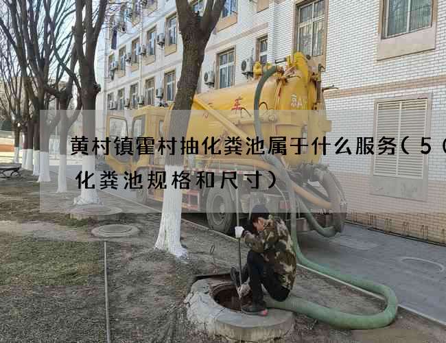 黄村镇霍村抽化粪池属于什么服务(50人化粪池规格和尺寸)
