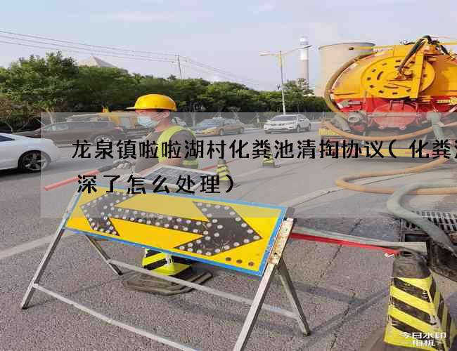 龙泉镇啦啦湖村化粪池清掏协议(化粪池埋深了怎么处理)